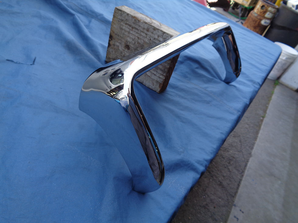 Thumbnail: 1949- 1950 CHEVROLET DELUXE   LICENSE PLATE GUARD