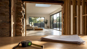 Melbourne home extension under construction