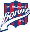 Port Melbourne Borough Logo with year "1874" 