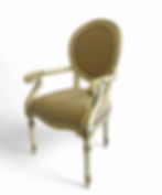 Marsel Arms – klasikinė kėdė su porankiais, mediniu rėmu ir veliūro apmušalu. Komfortas ir elegancija Jūsų interjerui.