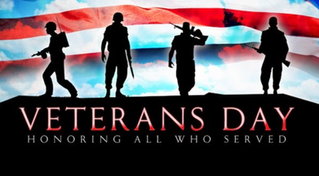 Thank you to all our Veterans, past, present and future.