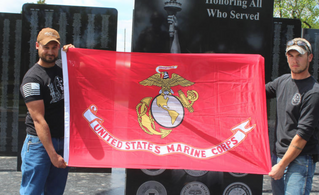 "Two Dickinson Marine Veterans Organize 22k Hike for Veteran Suicide Awareness" news artic