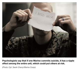 "Marines' hidden battle scars: The Corps' Top Leaders Have a Plan to Stop Suicide. Here