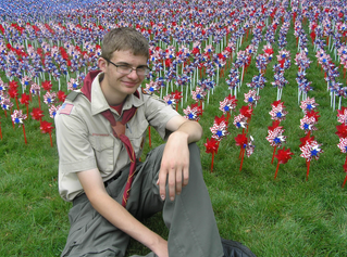 "Eagle Scout project bring attention to PTSD related suicides" news article