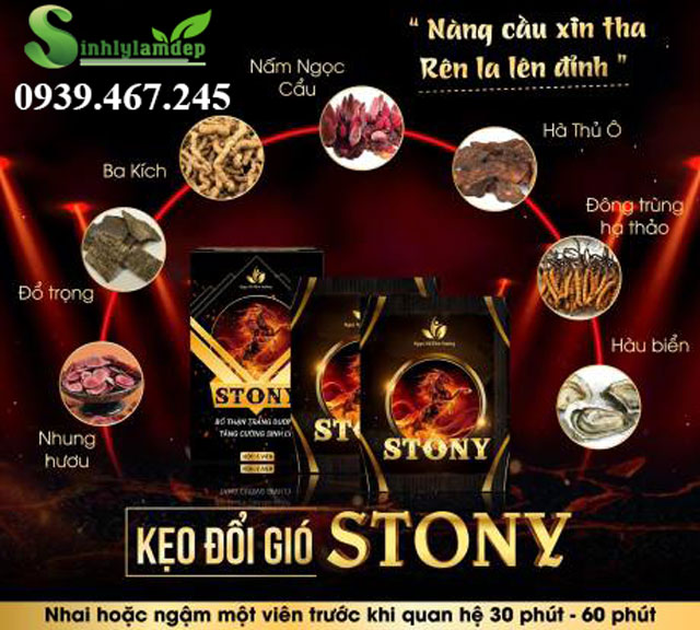 Thành phần Kẹo Stony