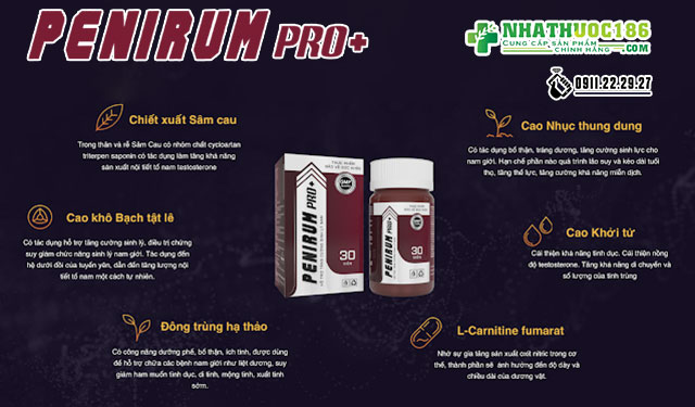 thành phần penirum pro