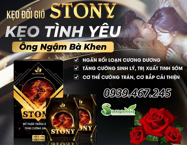 Công dụng Kẹo Stony