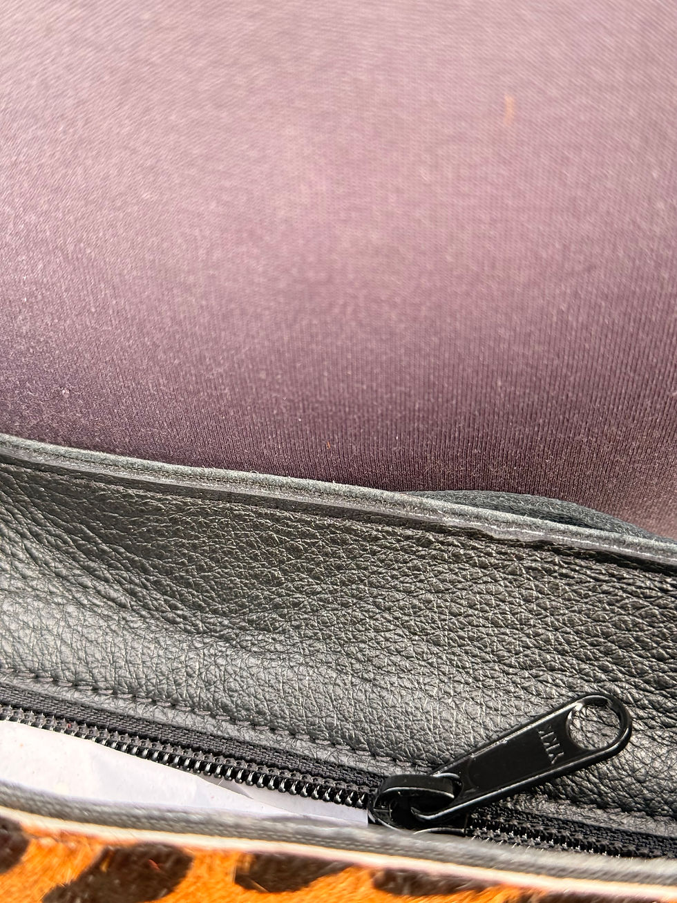 Thumbnail: The Box Bag — Hair-on-Hide Leopard Leather Crossbody (light print))