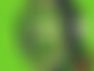 An artistic AI image of a man with a beard listening to headphones. The image is in a green color pallette.