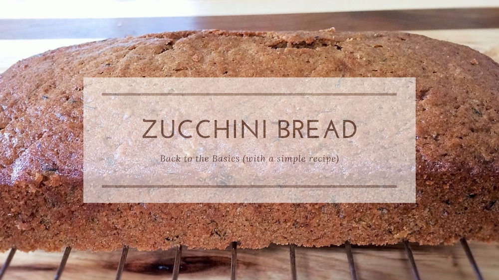 Zucchini Bread