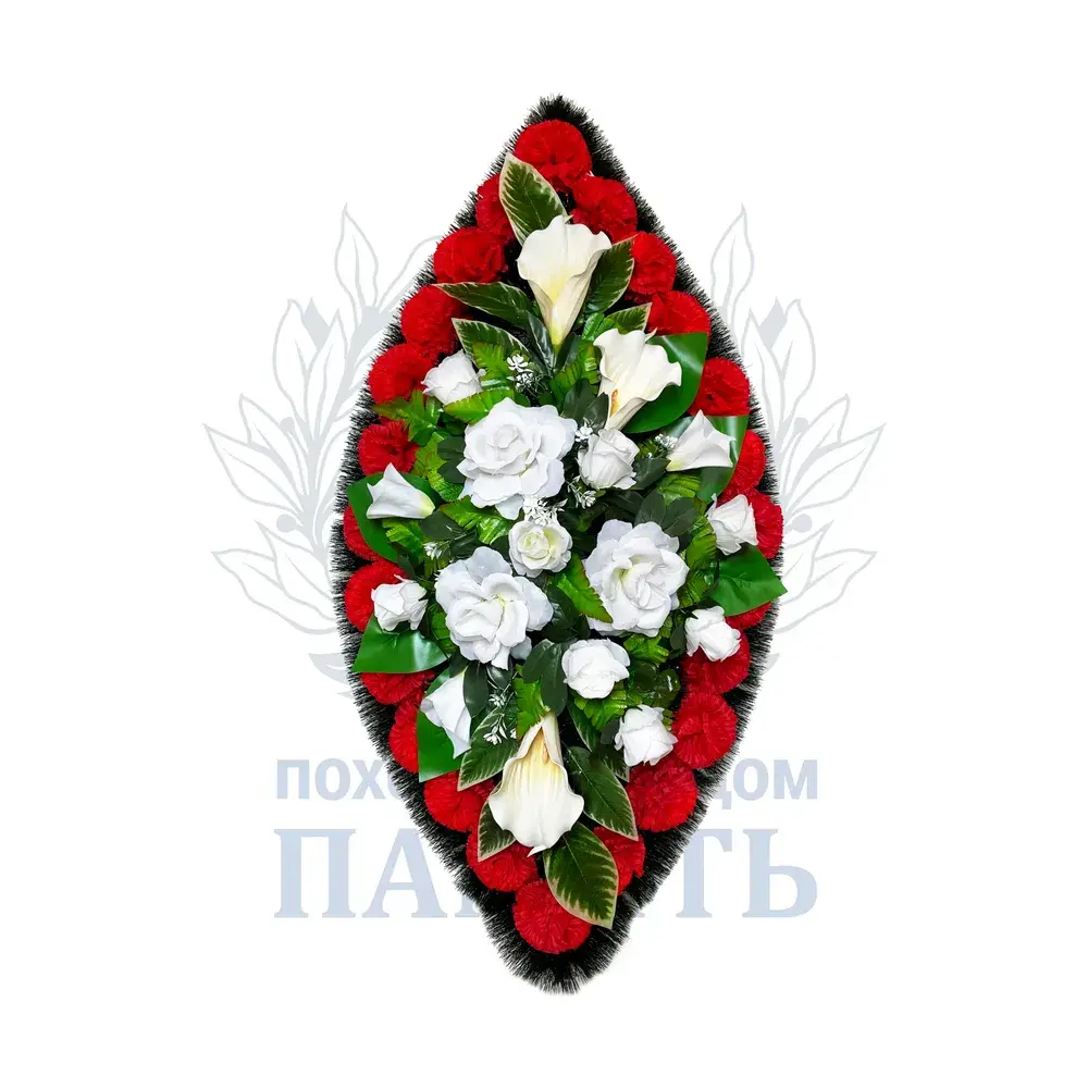 Венок ритуальный в110ст-25