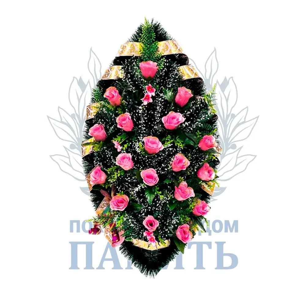 Венок ритуальный №32