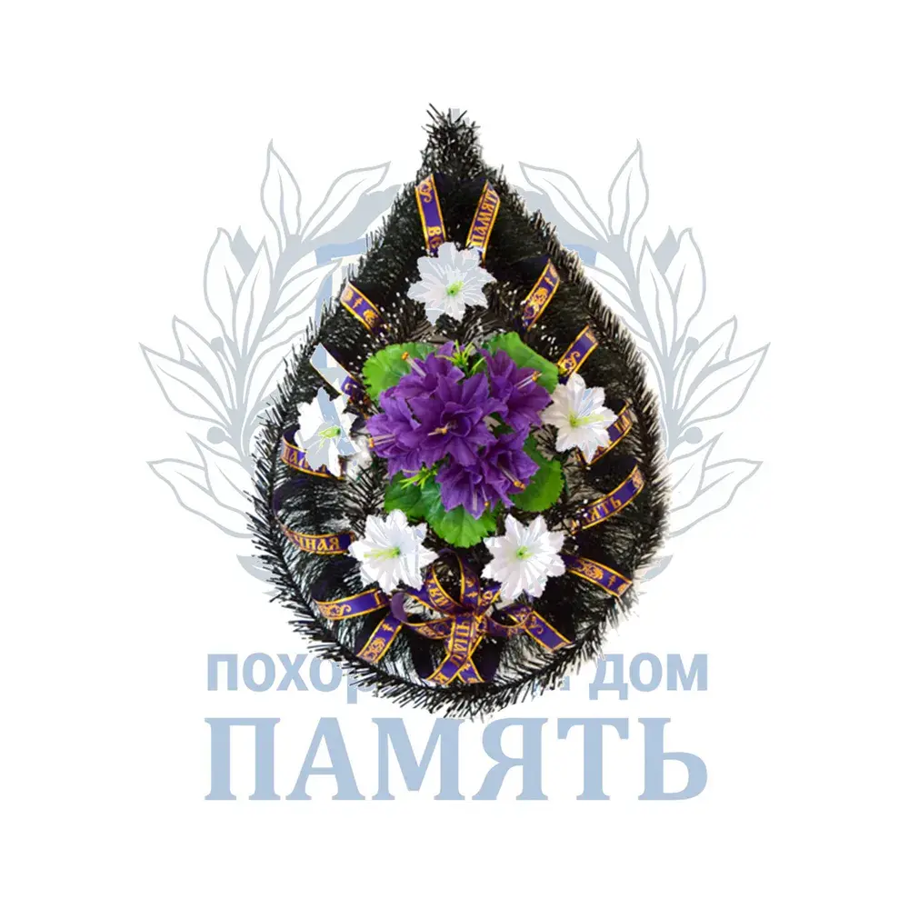 Венок ритуальный №2а