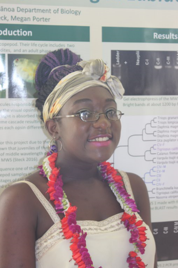 Summer 2016 REU Student Joins the Porter Lab!