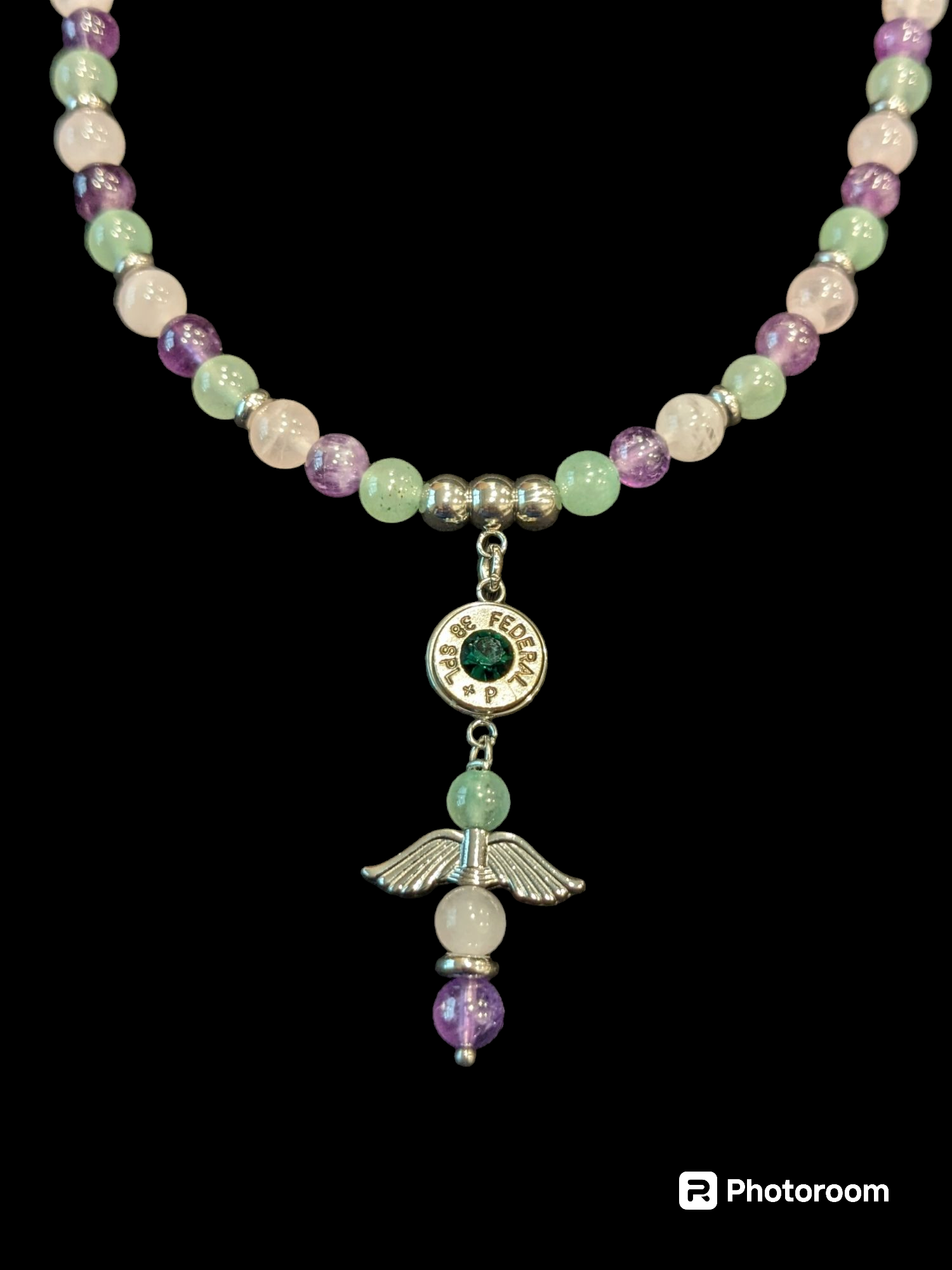 Love, Luck & Clarity Gemstone Necklace