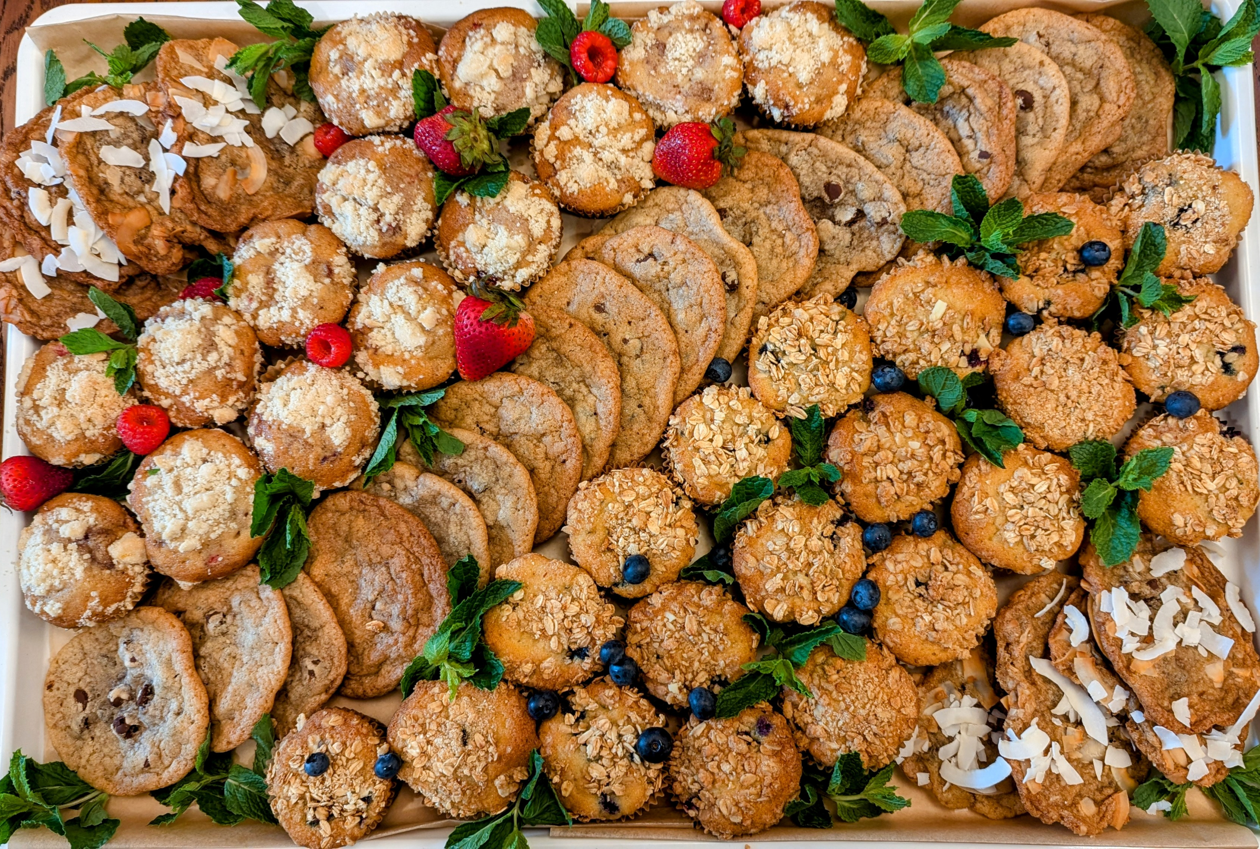 Arranged Food and Objects