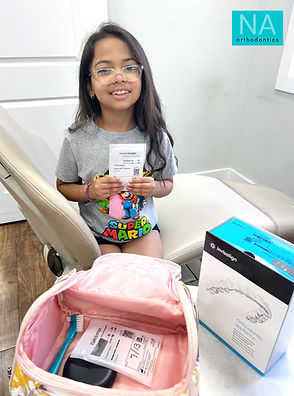 Invisalign Kids First clear aligners for kids at NA Orthodontics. Gentle, comfortable orthodontic treatment designed for growing smiles in New Jersey.
