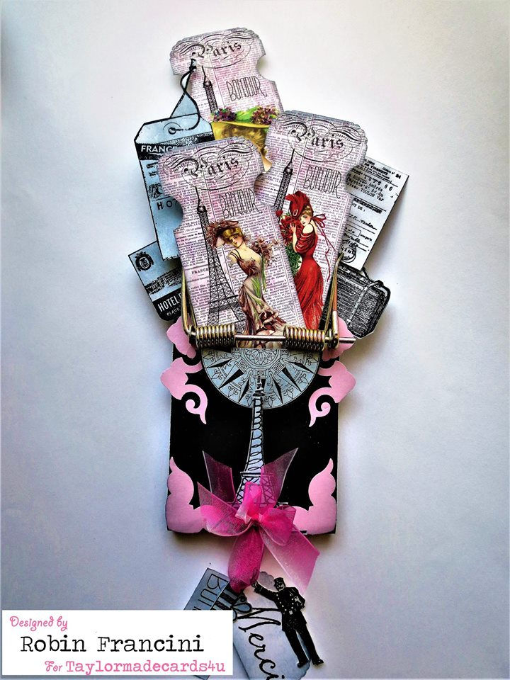 Thumbnail: 6 piece Parisian Ticket set - Bonjour