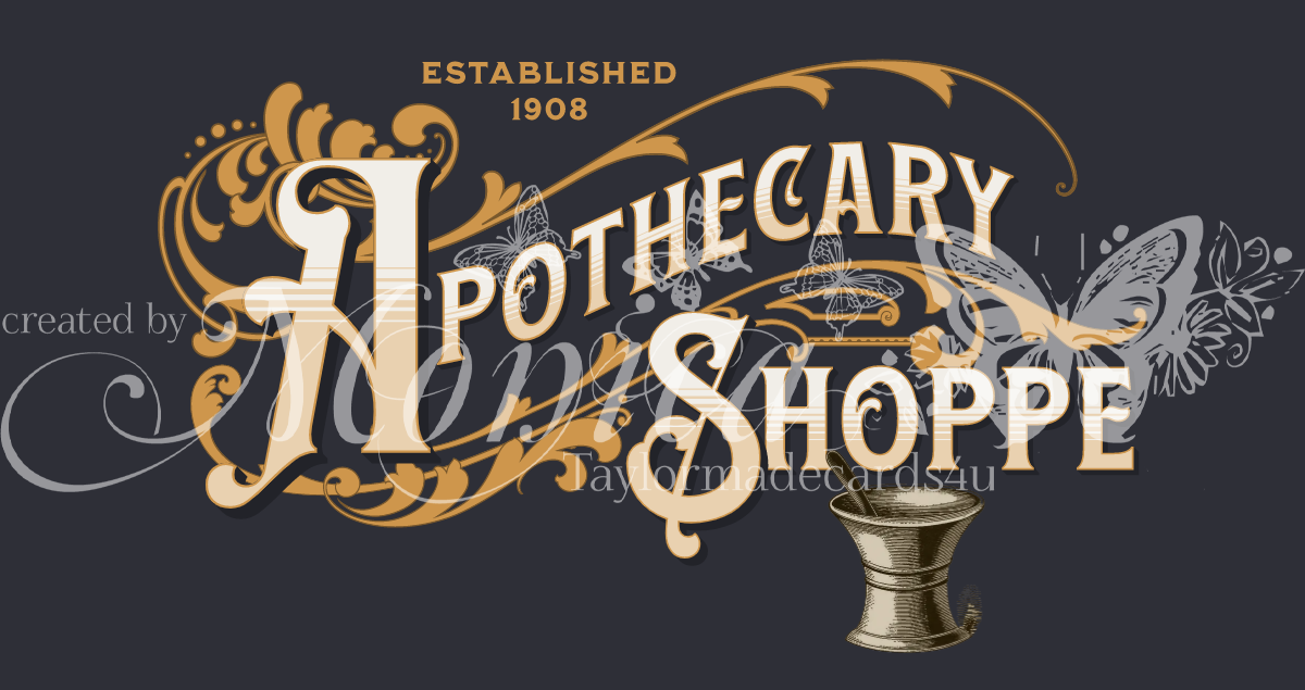 Apothecary Shoppe Label
