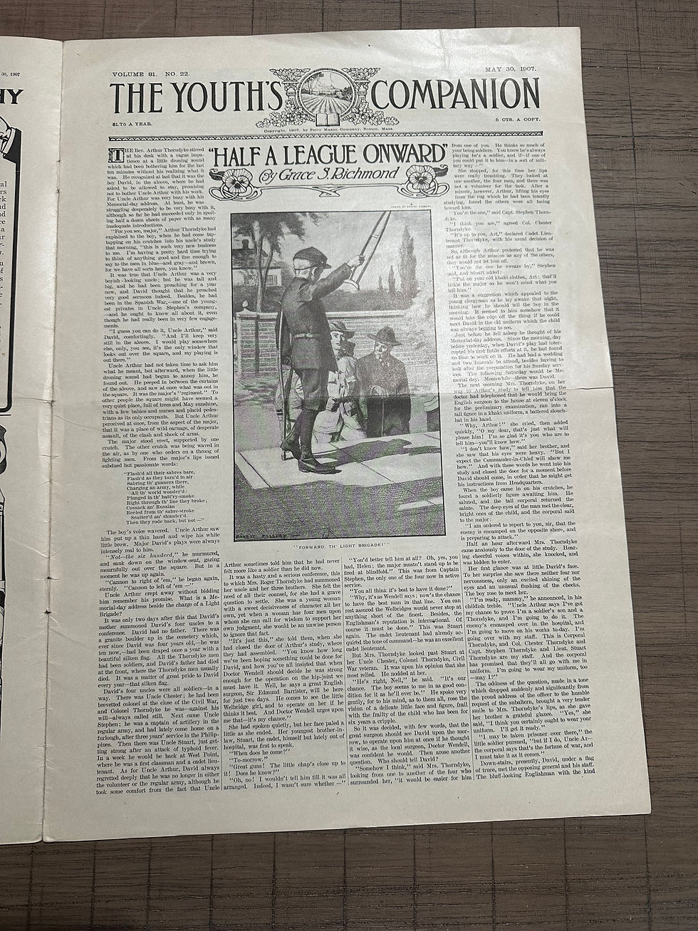 Thumbnail: The Youth's Companion Magazine 1907 original, Memorial Day