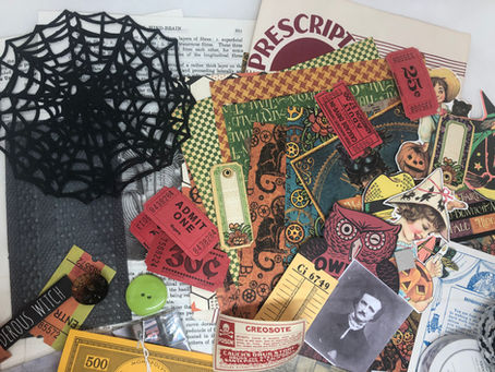 Halloween embellishment kits