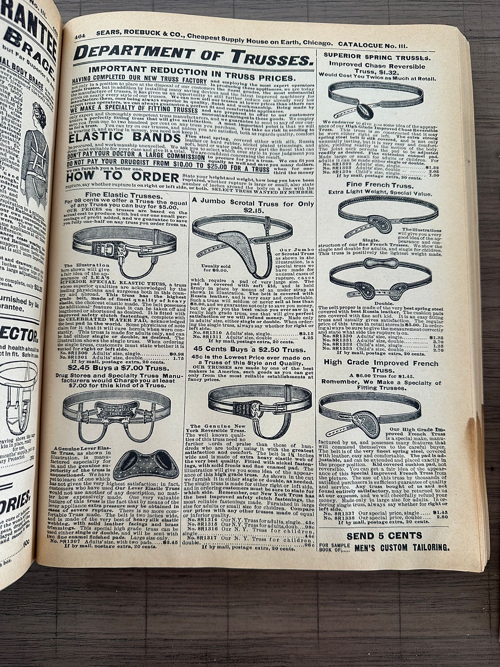 Thumbnail: Vintage 1969 reprint of the 1902 Sears, Roebuck and Co. Catalog Set of 10 sheets