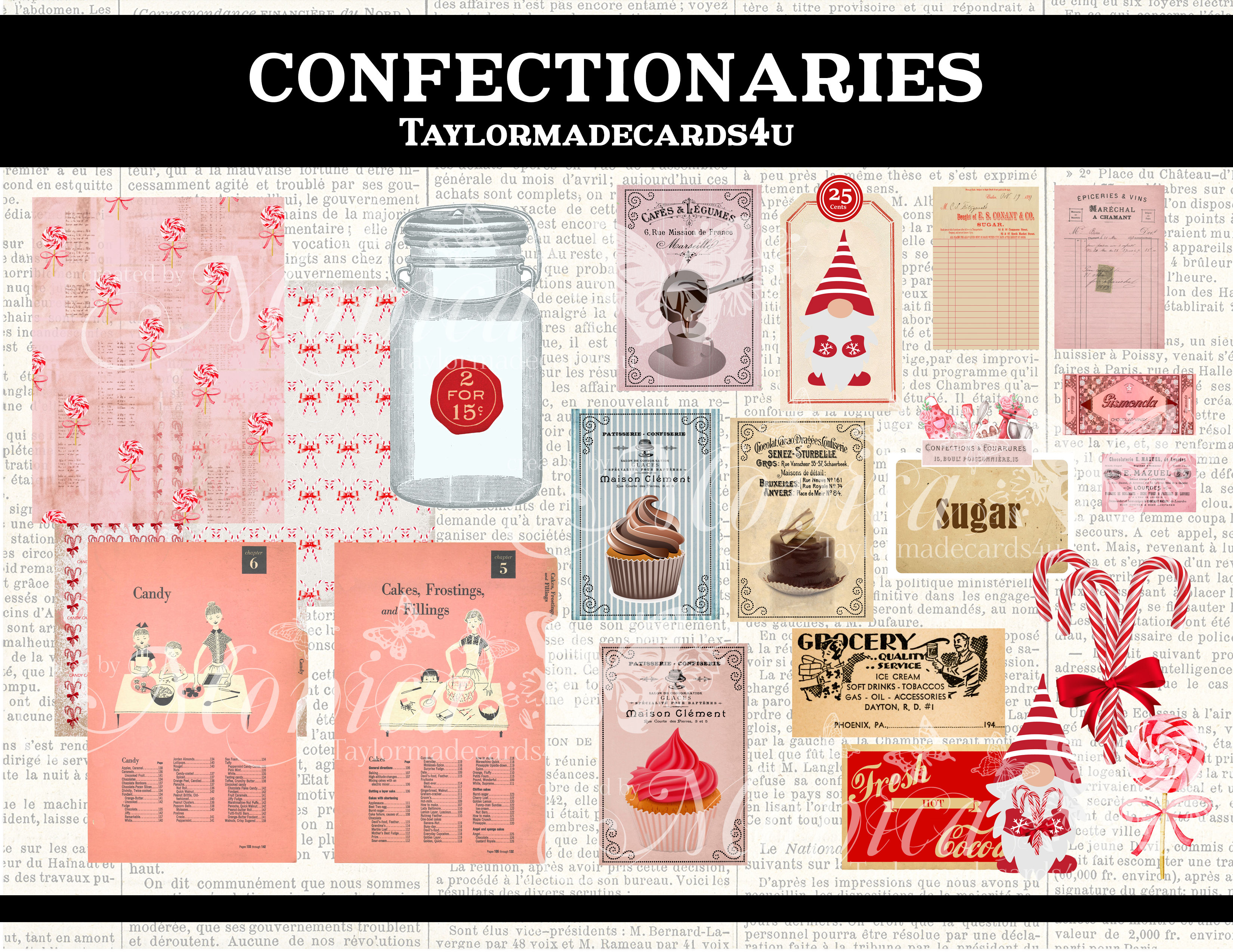 Confectionaries - Digital Kit