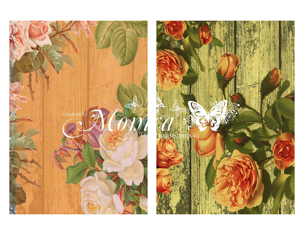 Thumbnail: Textured Florals - Paper pack