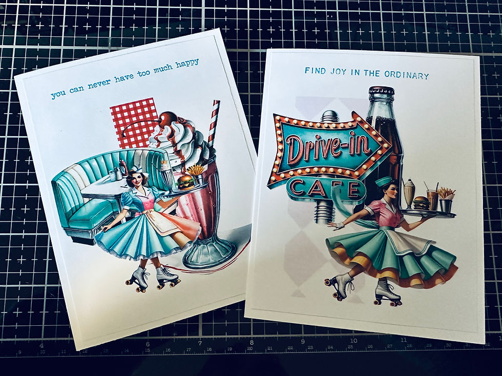 Thumbnail: Vintage ephemera Collage Strips  - Digital Kit