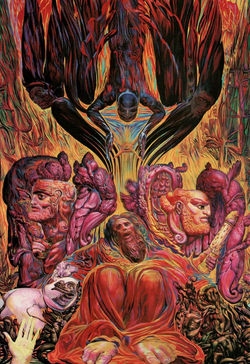 Ernst Fuchs, Die errettung Adam, 2012