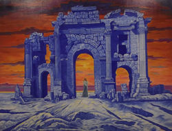 Frédéric Pardo, Les Ruines Bleues