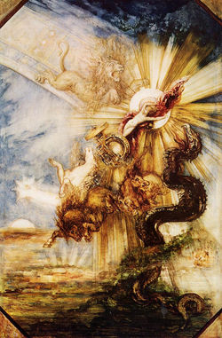 Gustave Moreau, Phaeton, 1878, huile sur toile (65x99cm)