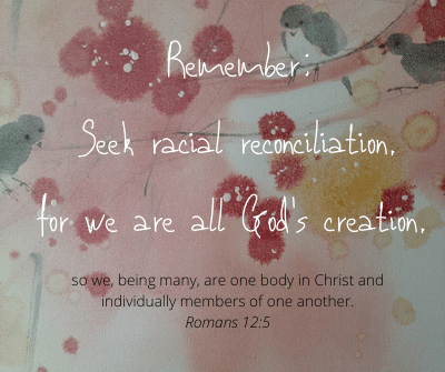 We are all brothers and sisters and part of the Body of Christ!