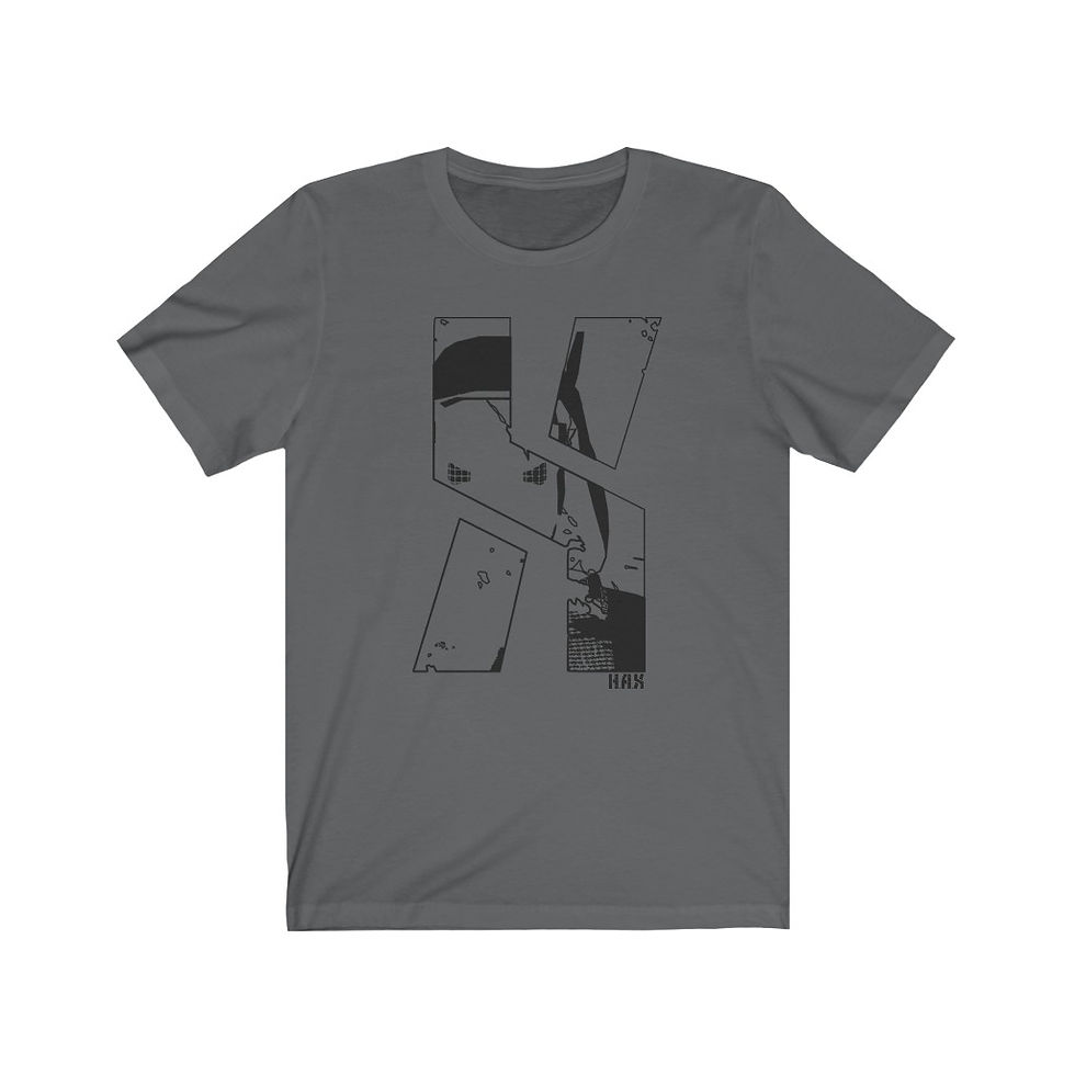 Thumbnail: HAX "X" Unisex Jersey Short Sleeve Tee