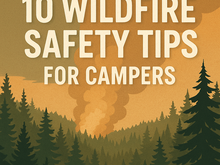 10 Essential Tips for Camping Safely During Peak Wildfire Season