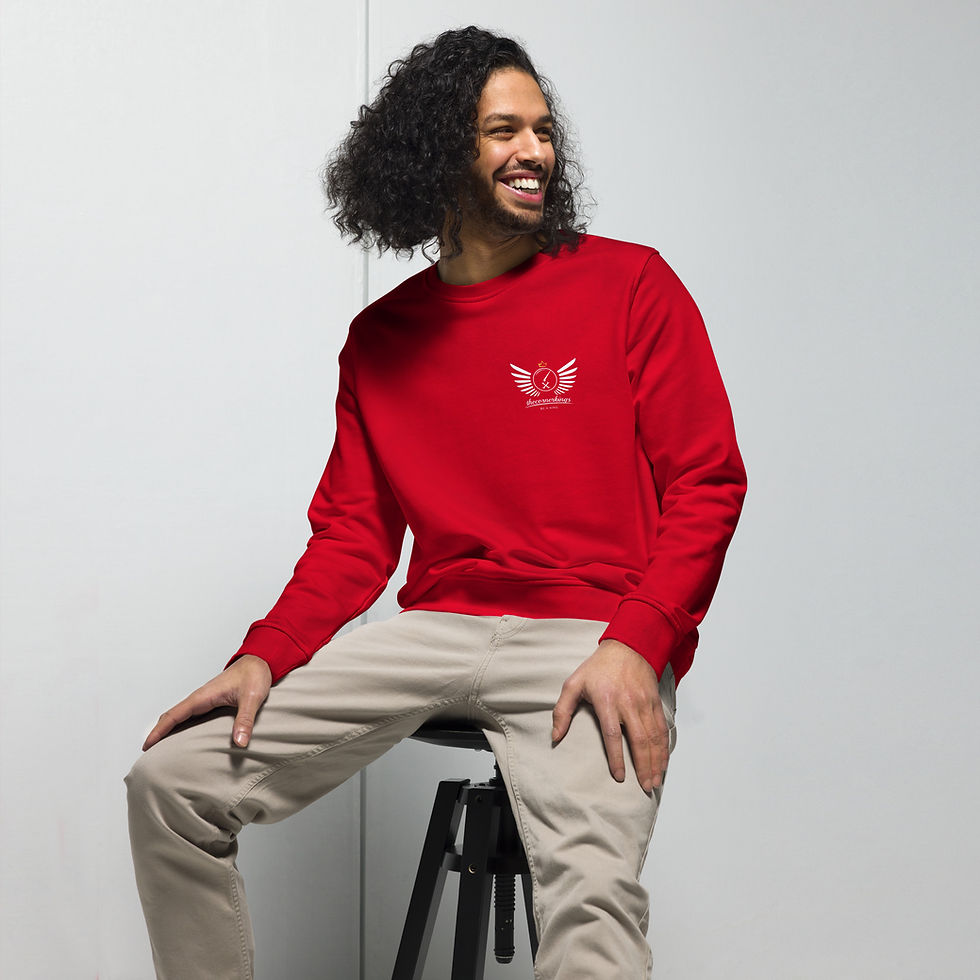 Thumbnail: Man in red sweatshirt, TheCornerKings logo