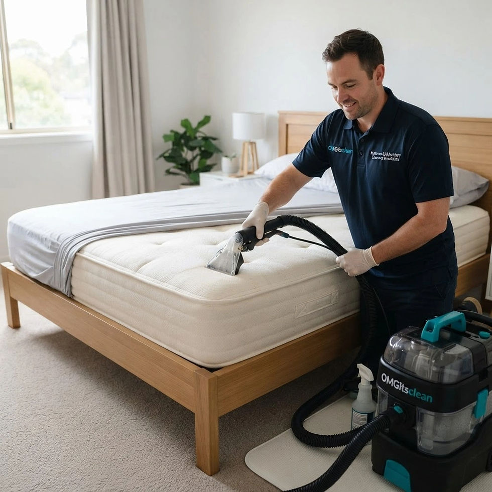 Professional mattress cleaning service by OMG its clean.