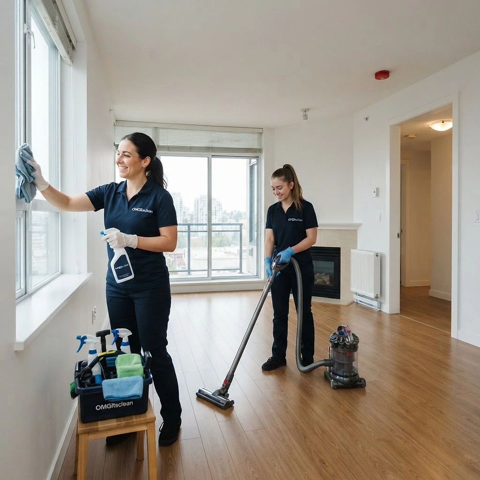 All services offered by OMG its clean team cleaning home