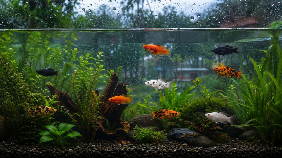 Molly Fish Care in Rainy Months: Breeding Safety & Water Balance Tips
