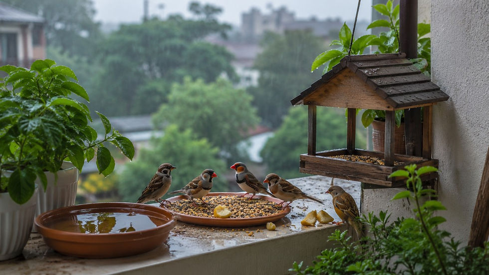 Best Foods for Birds in Monsoon: What to Feed & What to Avoid?