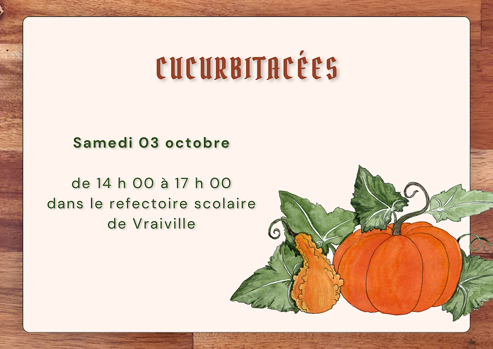 03 oct. - 14 h 00 - Cours de 3h