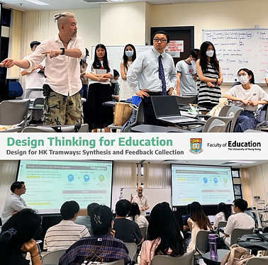Photo of Calvin Lo lecturing at Faculty of Education, The University of Hong Kong 