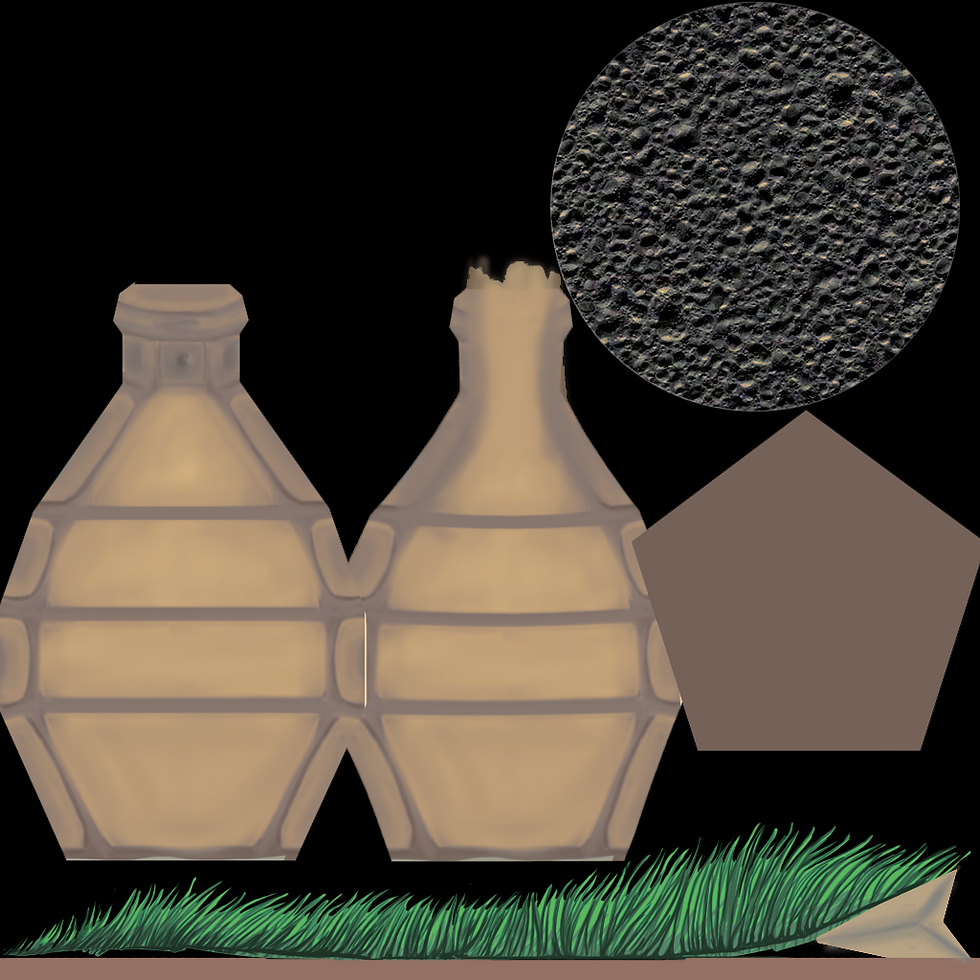 bottle of ink Texture