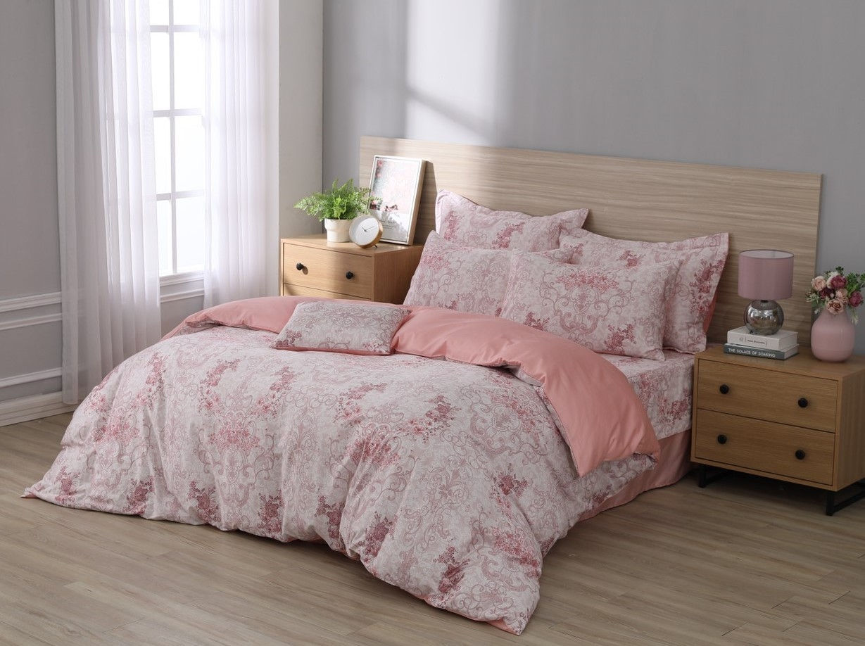 純棉寢具60支純棉-300織新疆棉-床包四件組、枕套、被套