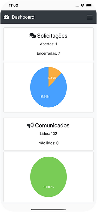 Print da tela do aplicativo da Ramos Contabilidade
