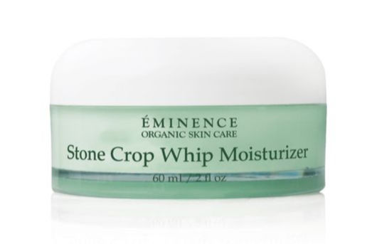 Facial at Amaïa Spa Bedford Tantallon Nova Scotia with Éminence Stone Crop Whop 
moisturizers.