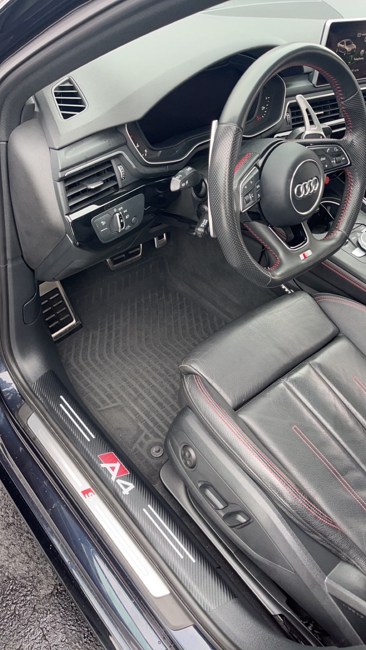 Sedan exterior detail