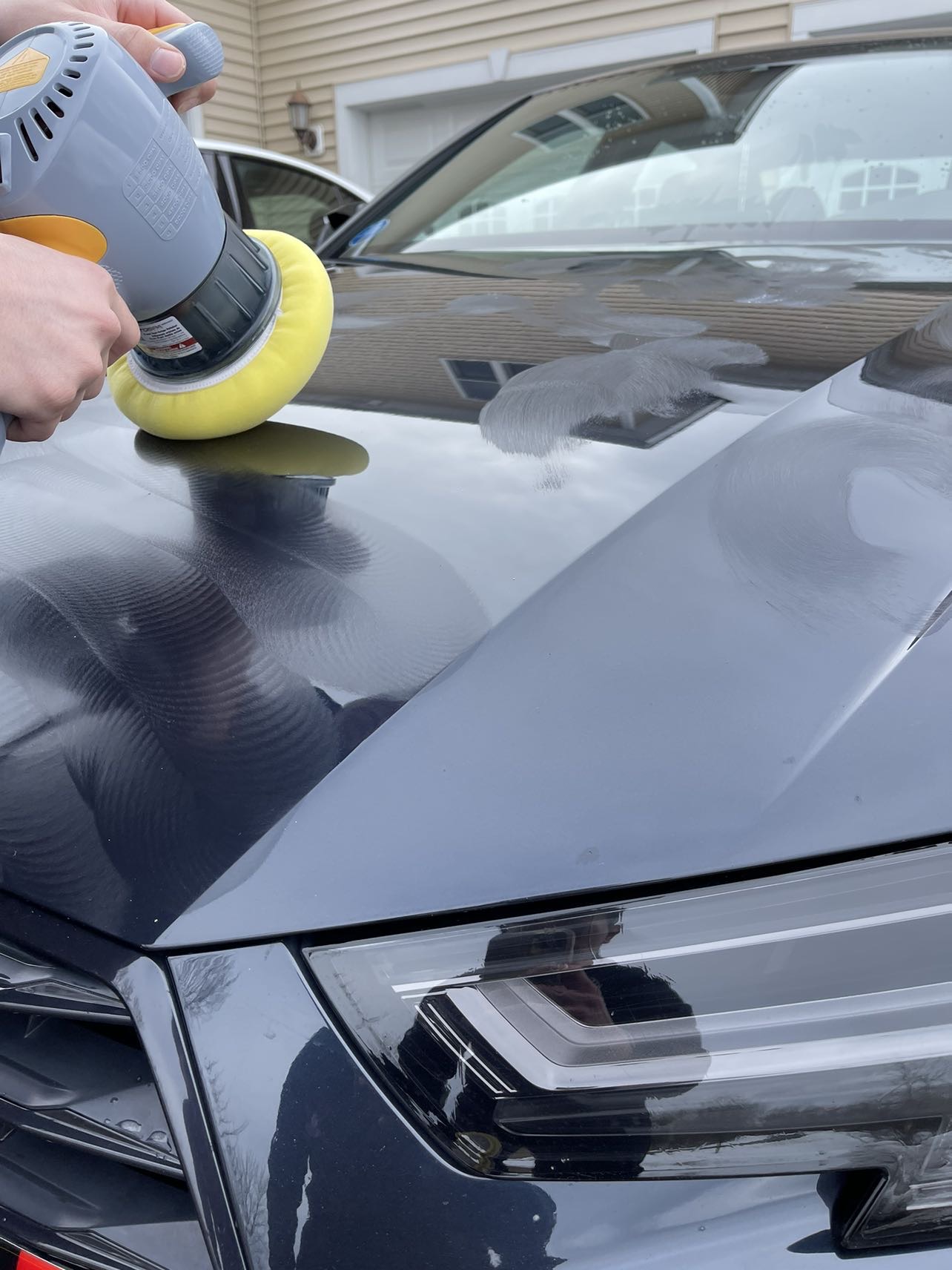 sedan interior and exterior detail