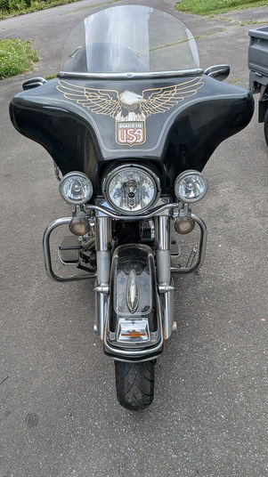 中古バイク ハーレーダビッドソン FLHTC1580 正面