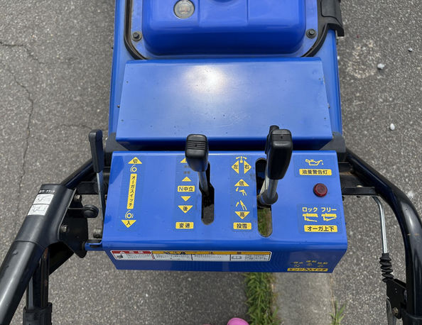 中古除雪機　ヤマハ　YS870　操作盤